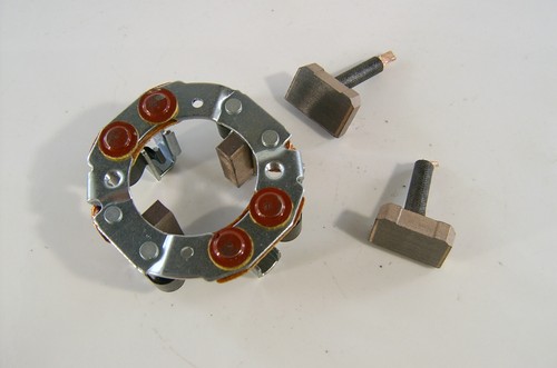 Starter motor brushbox brushes - starter,