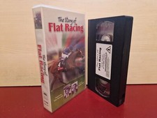 The Story of Flat Racing - Horse Racing - PAL VHS Video Tape (T8)