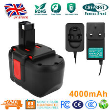 24V 4.0Ah Ni-MH Battery/Charger For Bosch BAT240 PSB24VE-2 GBH24VF GKS24V GKG24V