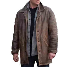 Men's Distressed Brown Leather