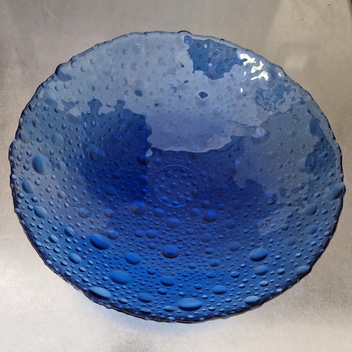 Art glass bowl - bowl, dark