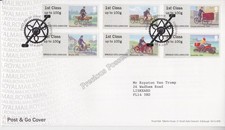 GB FDC 2018 POST & GO ROYAL