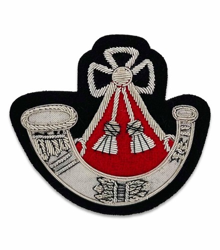 Light infantry blazer badge - infantry,