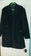 Jasper Conran, Men’s Black Corduroy Coat, Size L