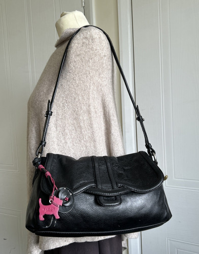 Radley black leather shoulder - radley,