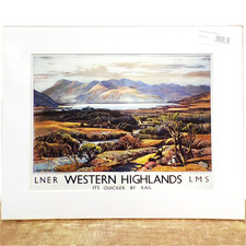 LNER Railway Print Western