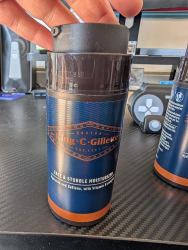King gillette face - king,