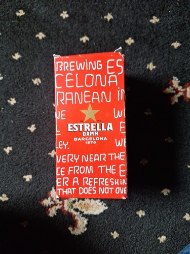 Estrella damm half pint - half, 10oz