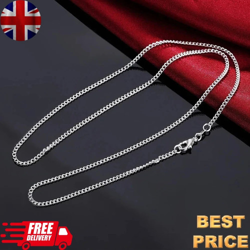 925 sterling silver curb chain - curb,