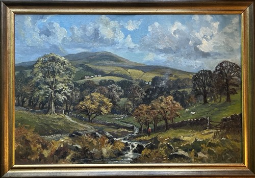Col large oil on board - large,