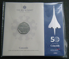 2026 50 Years of Concorde 50p