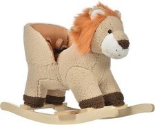 Toddler Rocking Lion Plush Toy