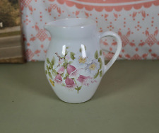 Vintage Jug Old Floral Brixham Pottery Jug