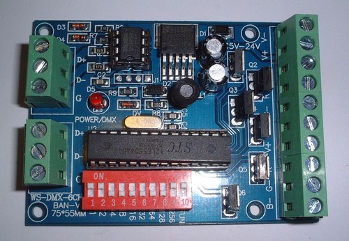 Channel dmx led - 6,