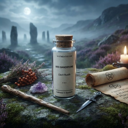 Scottish red sandstone - red, altar