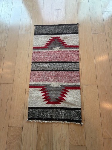 Vintage handwoven navajo - vintage, wool