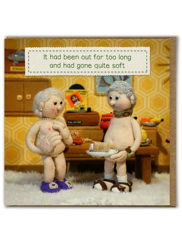 Funny birthday card nudinits - funny,