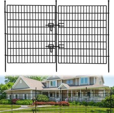 32"x29" Metal Garden Fence