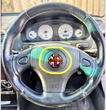 MG STEERING WHEEL BADGE