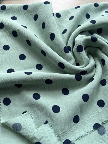 Mint fabric with - fabric,