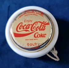 Coca Cola Gold Yo-Yo Vintage