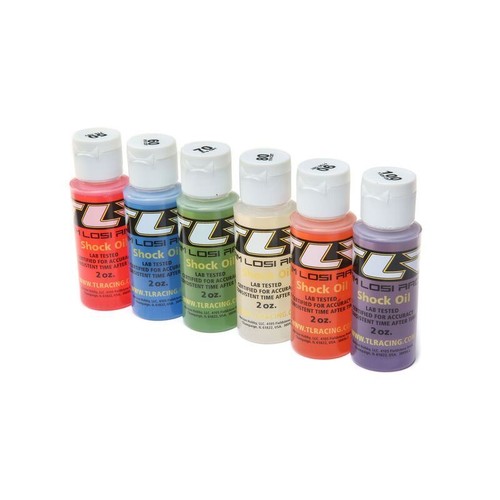 Tlr thicker shock - tlr, oil