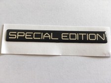 SPECIAL EDITION CAR BOOT BADGE