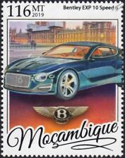 BENTLEY EXP 10 Speed 6 Hybrid Car Automobile/Parliament Stamp (2019 Mozambique)