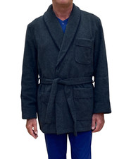 Short Robe for Men in Wool