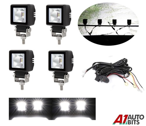 Cube led white lights kit - led,
