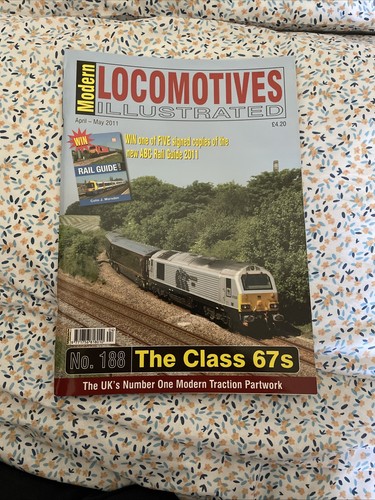 Modern locomotives illustrated - locomotives,