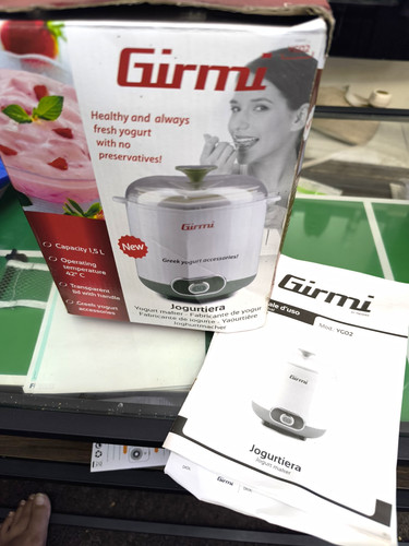 Girmi yogurtiera yg02 - yg02, electric