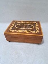 Italian Inlaid  Wood Jewelry