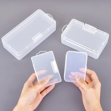 Small clear plastic - clear,