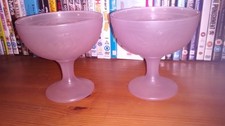 French Vintage pink Frosted
