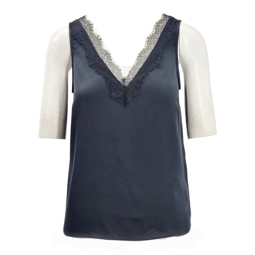 Satin lace insert cami - m&s,