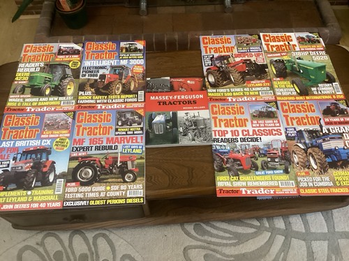 Classic tractor magazines - tractor,
