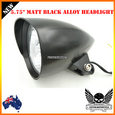 5 3/4" Matt black billet alloy