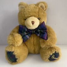 Harrods Highland Christmas Teddy Bear Vintage Collectors Item UNDATED Cuddly Toy