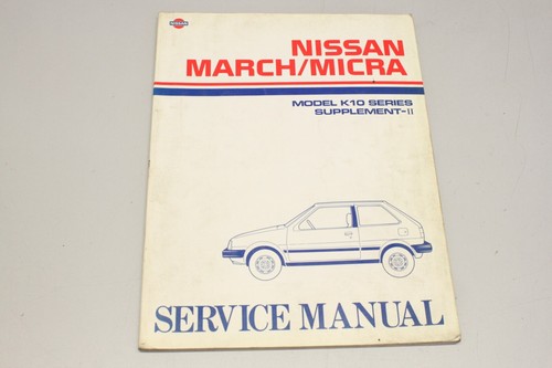 1985 nissan march - micra, k10