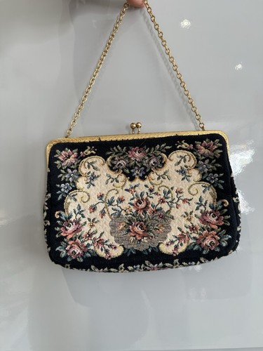 Vintage floral tapestry - vintage,