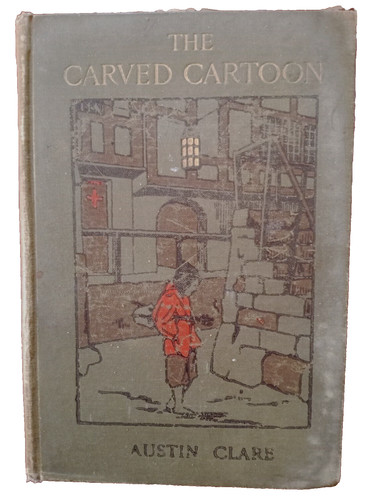 The carved cartoon picture - carved, a
