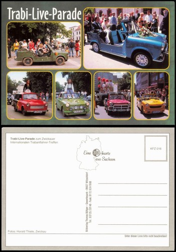 Zwickau trabi live parade - trabi,