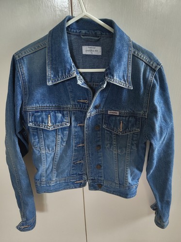 Jean denim jacket vintage - jacket,