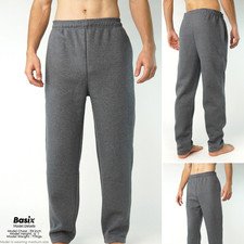 Basix Mens Fleece Joggers with