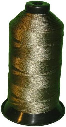 Dark green bonded nylon - green,