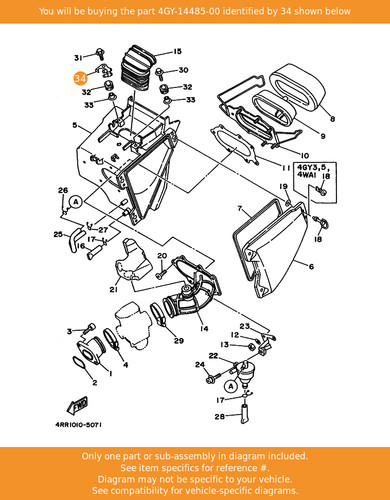 Yamaha pipe joint - pipe,,