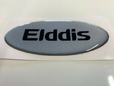 Elddis Oval Resin Badge in Silver for Caravan or Motorhome Dent Cover Up - EB2