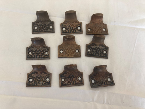 Antique brass eastlake - brass,