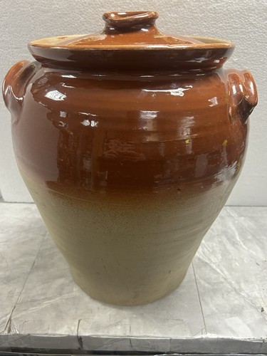 Antique stoneware crock - antique,